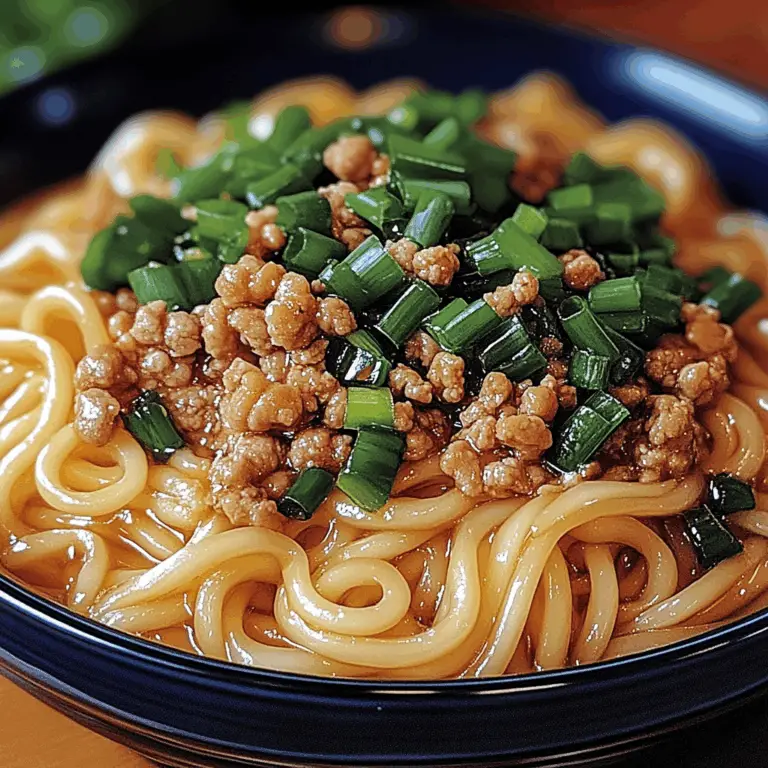 Irresistible Addictive Dan Dan Noodles Recipe to Try