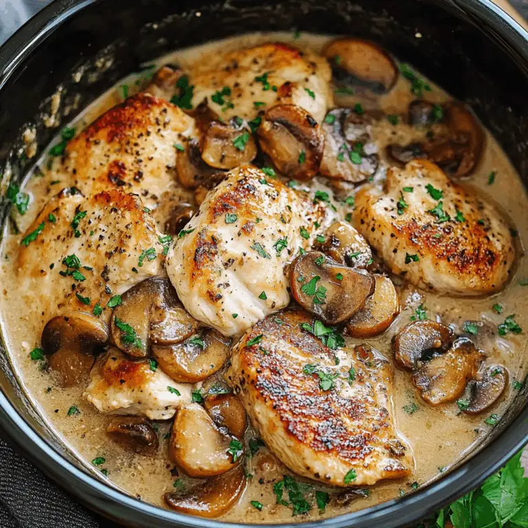 Irresistible Creamy Crock Pot Chicken Marsala Recipe
