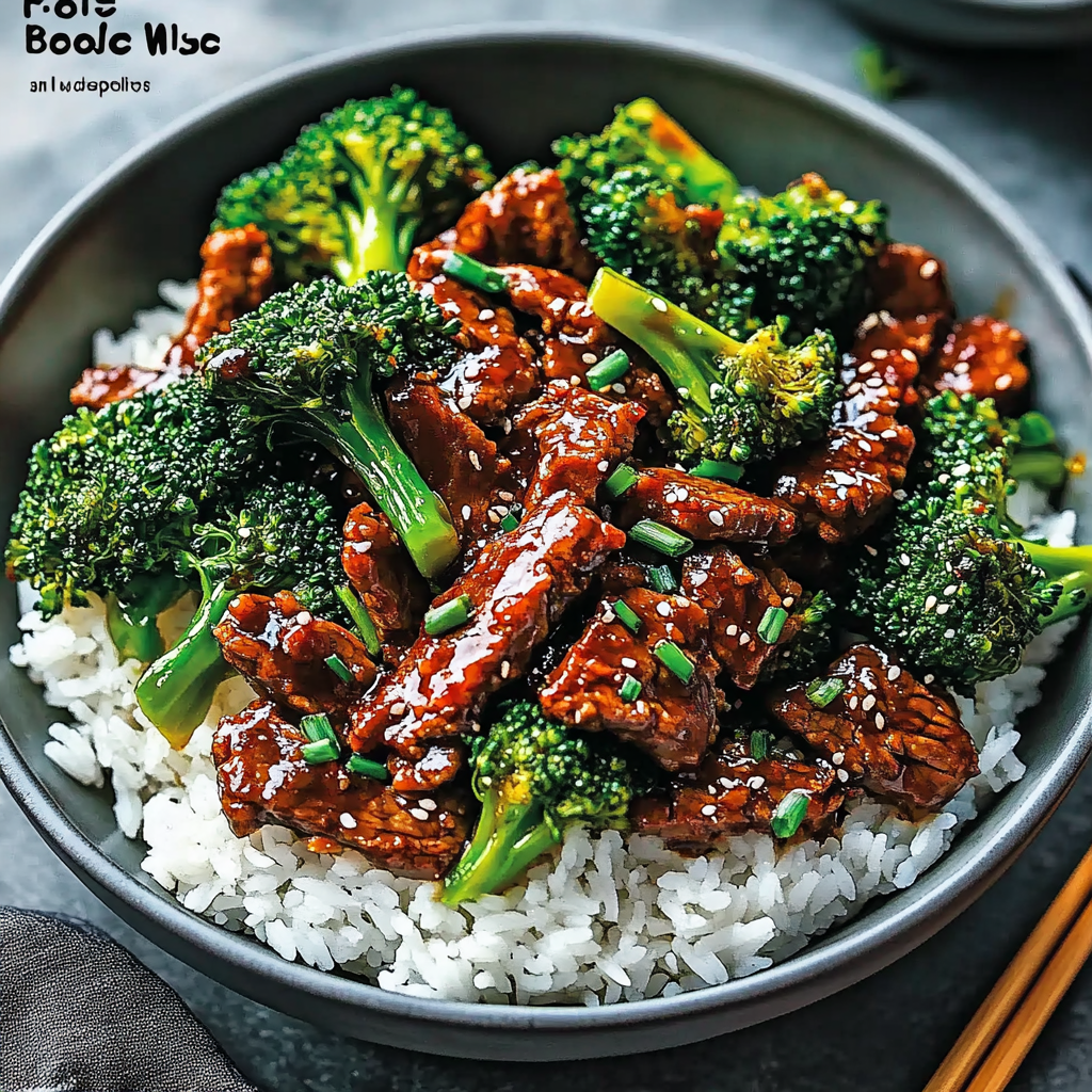 Easy Chinese Beef and Broccoli: Quick & Flavorful Delight