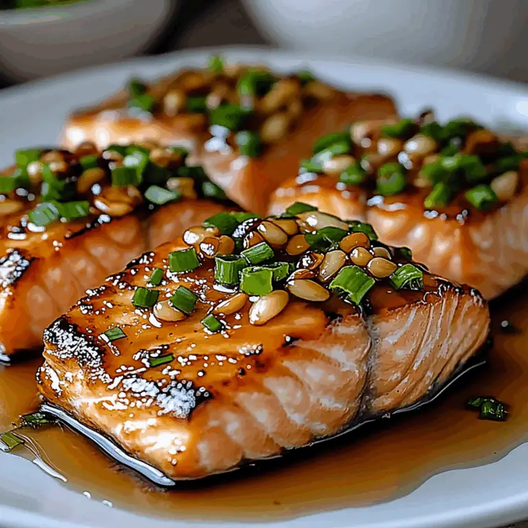 Easy Crispy Honey Garlic Glazed Salmon Recipe Delight
