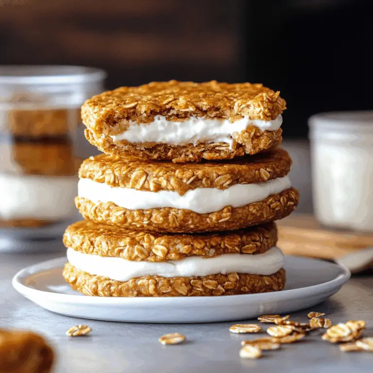 Irresistible Handcrafted Oatmeal Cream Pies Recipe