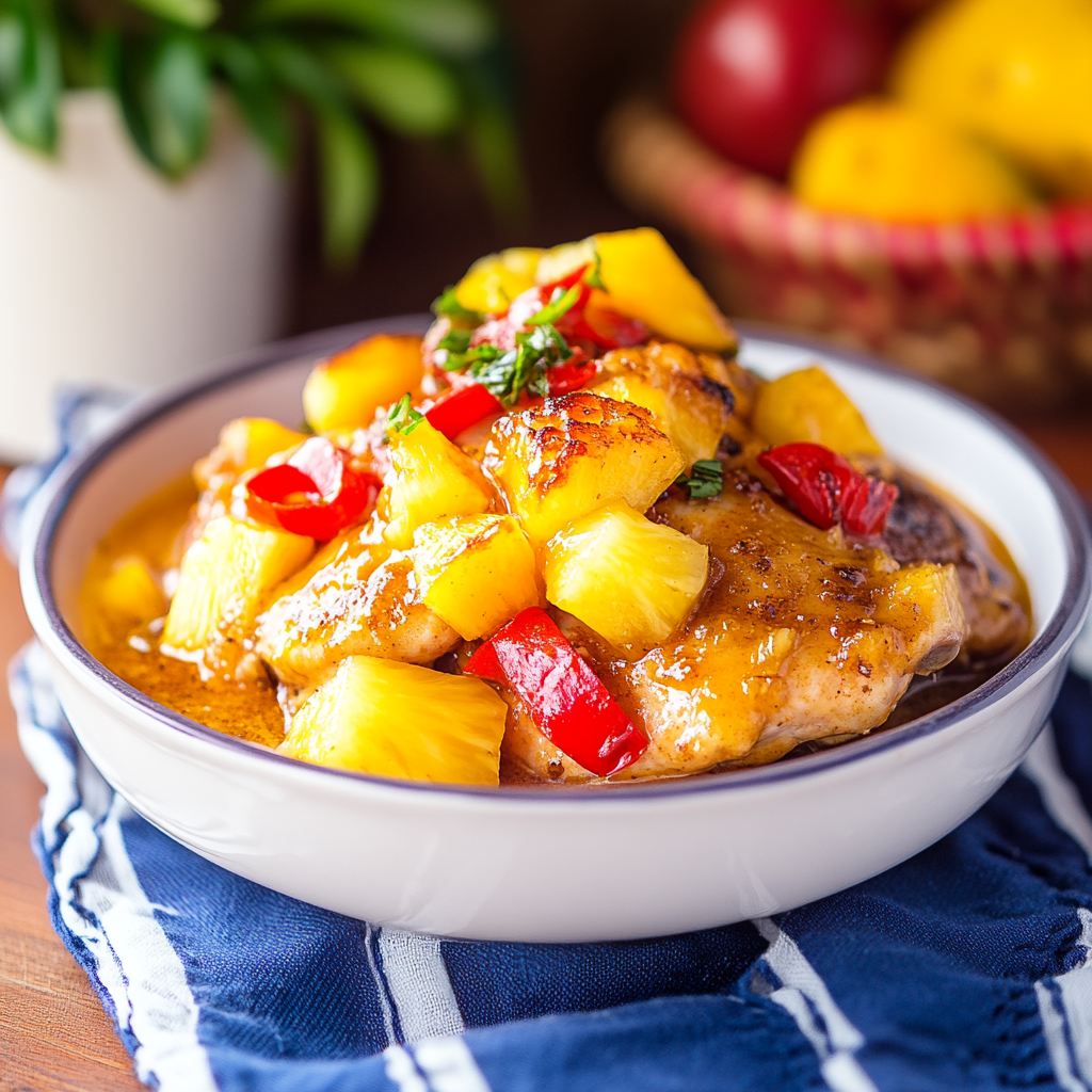 How to Make Tender Brown Sugar Pineapple Chicken Delight