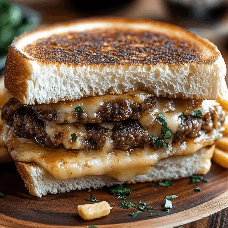 Delicious Patty Melt with Secret Sauce Recipe to Try