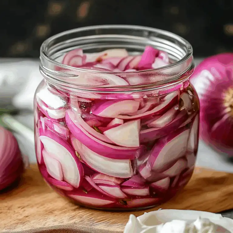 Tangy Pickled Red Onions Recipe - Quick & Easy Delight