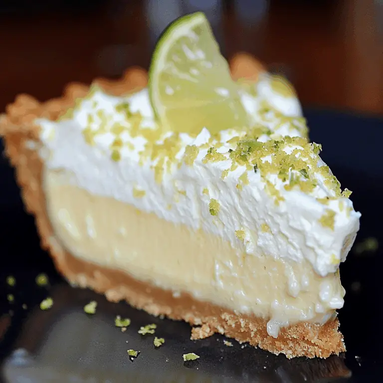 Prize Winning Key Lime Pie Recipe: A Zesty Delight