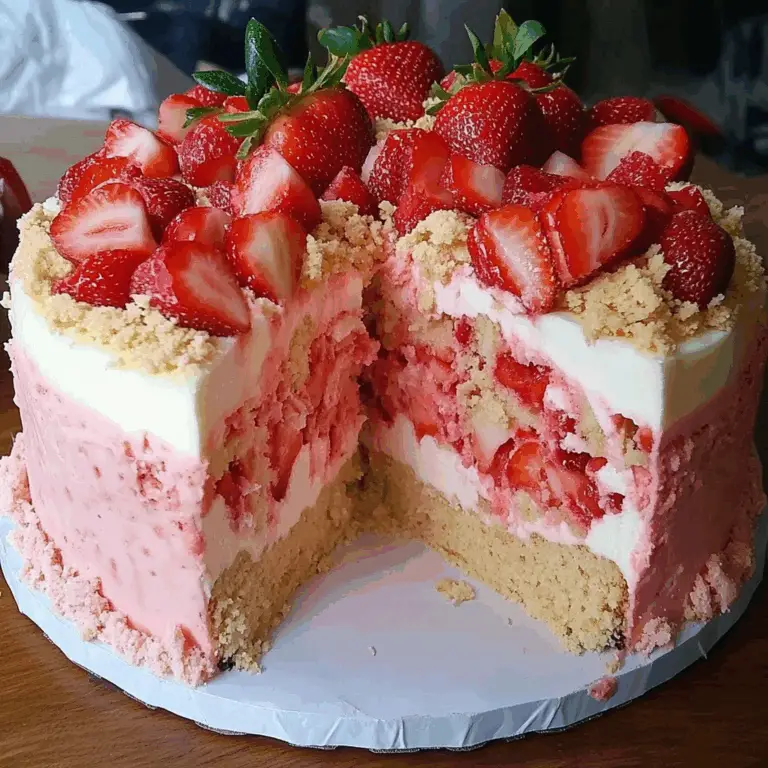 Irresistible Strawberry Shortcake Cheesecake Recipe