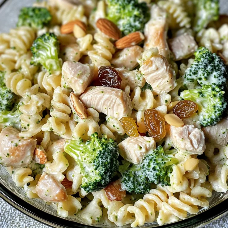 Chicken Broccoli Pasta Salad