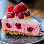 No Bake Raspberry Cheesecake