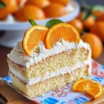 Orange Creamsicle Cake