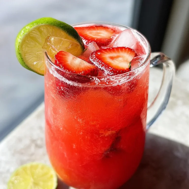 Strawberry Lemonade Margaritas