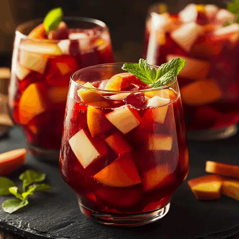 Peach Rosé Sangria