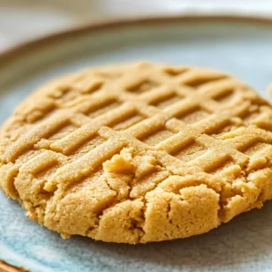 3 Ingredient Sugar Free Peanut Butter Cookies