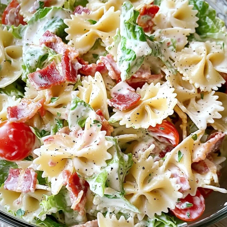 BLT Pasta Salad recipe