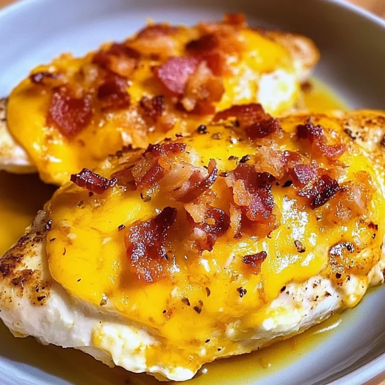 Bacon, Cream Cheese, Cheddar Chicken