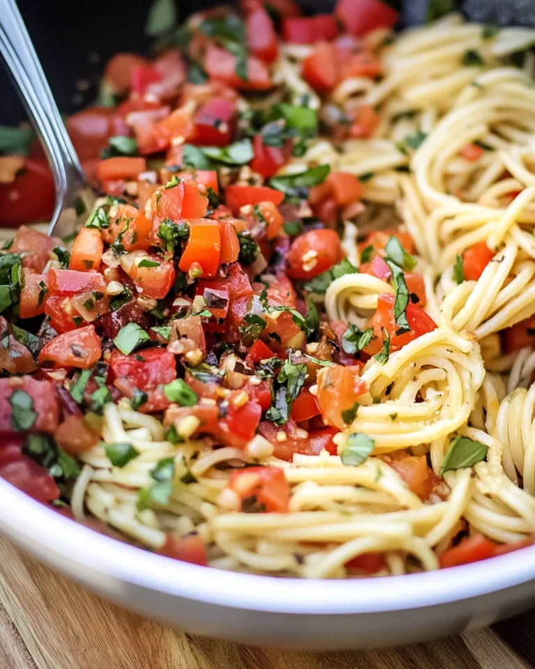 Bruschetta Pasta Salad