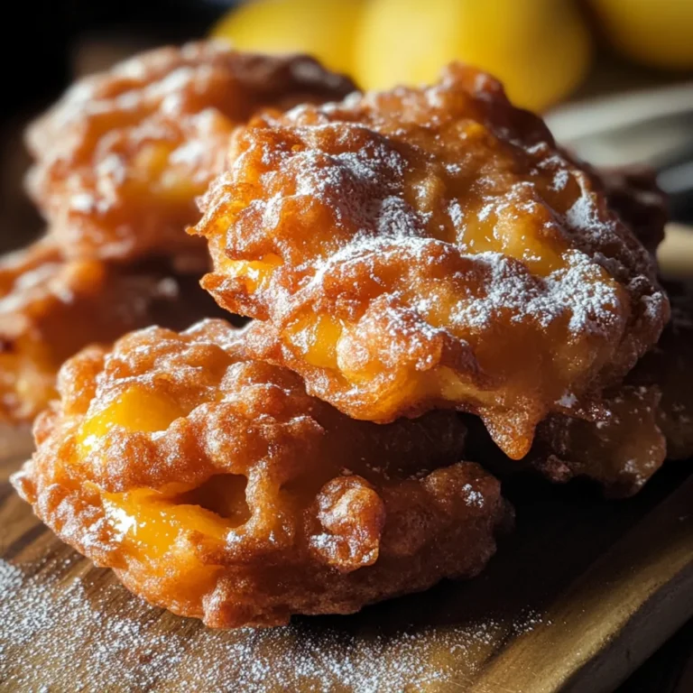 Canned Peach Fritters Recipe