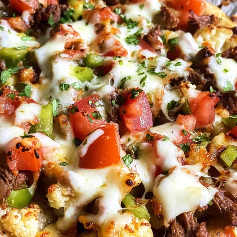 Cauliflower Pulled Pork Nachos