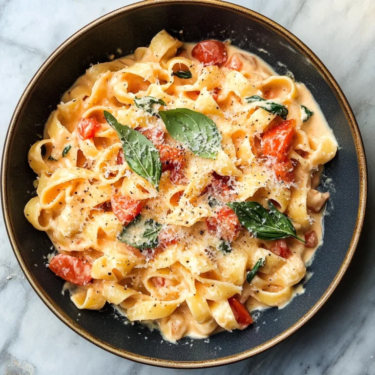 Creamy Tomato Basil Pasta