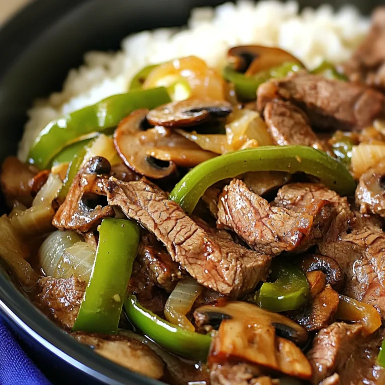 Crockpot Pepper Steak