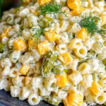 Dill Pickle Pasta Salad