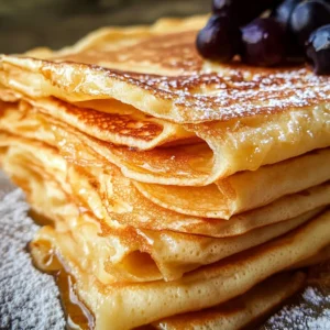 Easy Gluten Free French Crepes Recipe