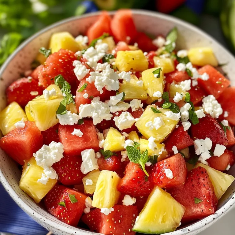 Easy Watermelon Salad