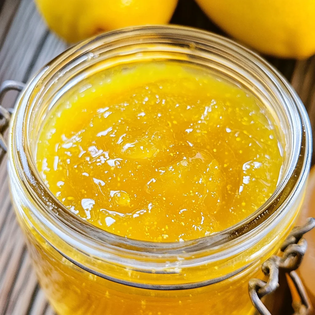 Italian Lemon Jam