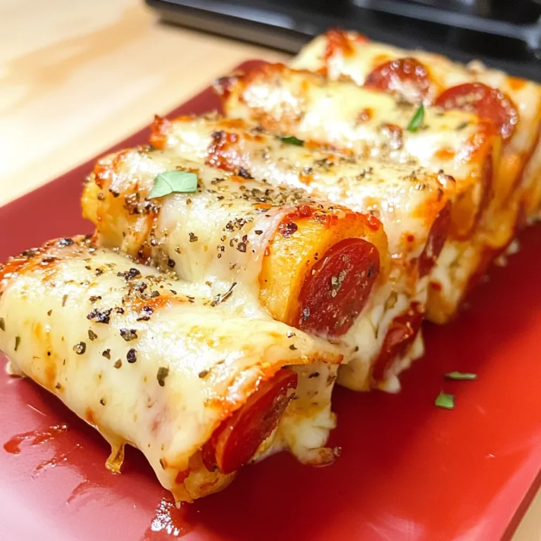 KETO PIZZA ROLL UPS