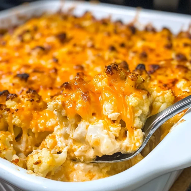 Keto Buffalo Chicken Casserole