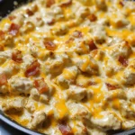 Keto Buffalo Chicken Skillet