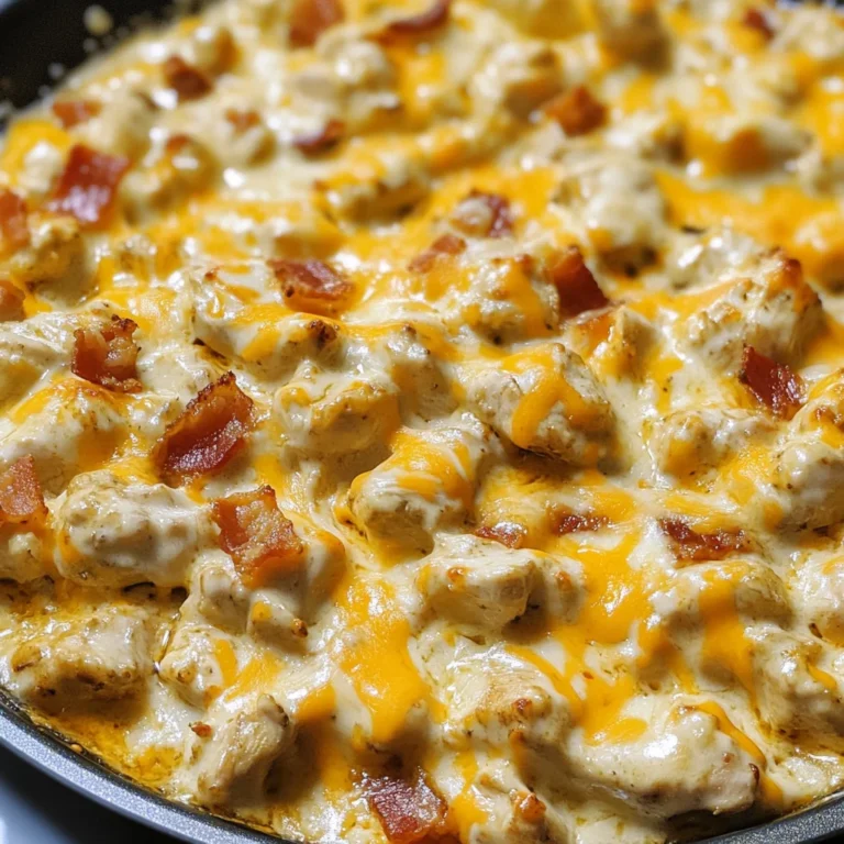 Keto Buffalo Chicken Skillet