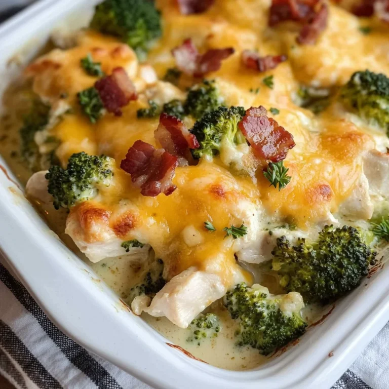 Keto Chicken Bacon Ranch Casserole
