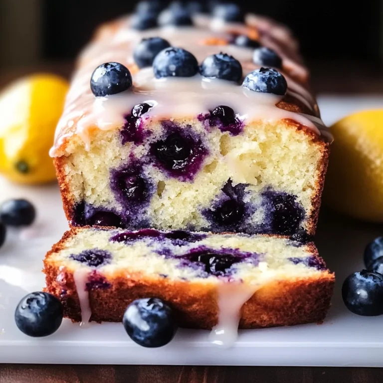 Lemon Blueberry Yogurt Loaf