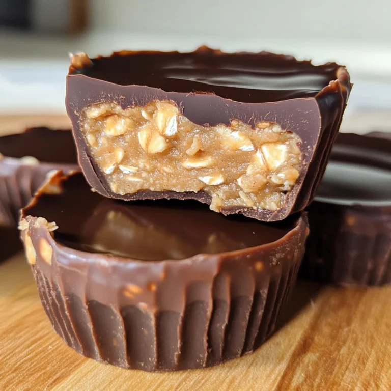 No Bake Peanut Butter Oat Cups