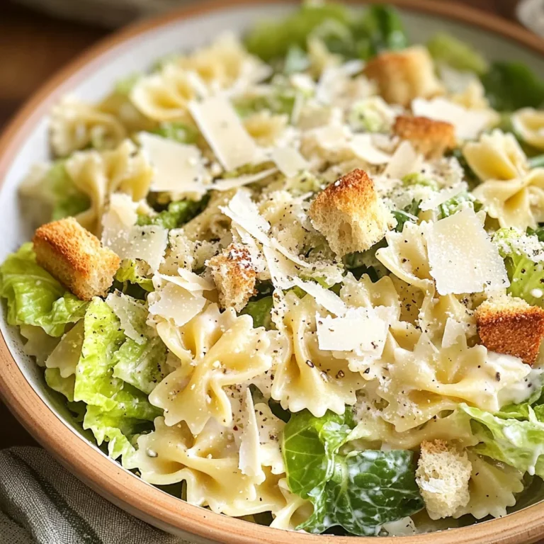 Pasta Caesar Salad