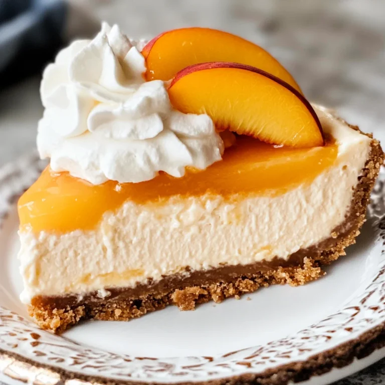 Peach Cheesecake Recipe