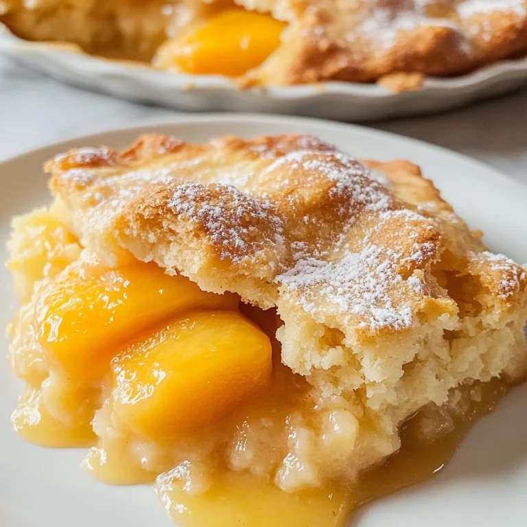 Peach Cobbler