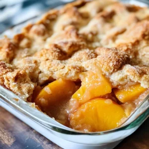 The Best Southern Peach Cobbler Recipe