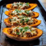 Turkey Taco Stuffed Sweet Potatoes