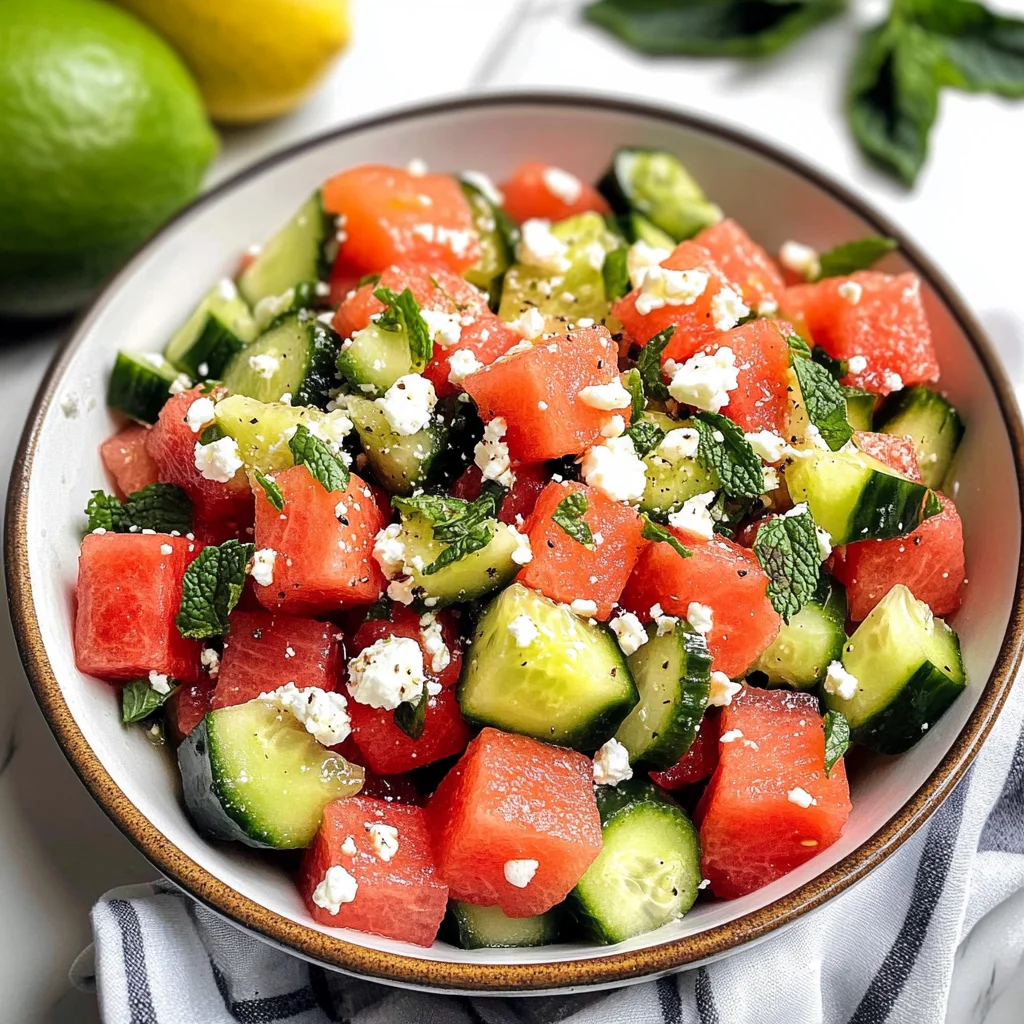 Watermelon Feta Salad