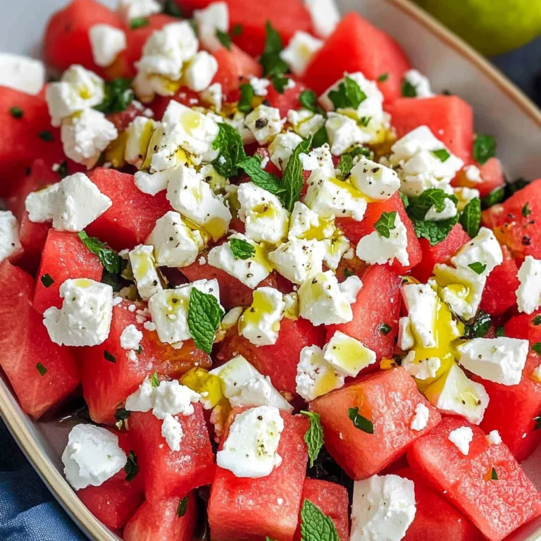 Watermelon Feta Salad