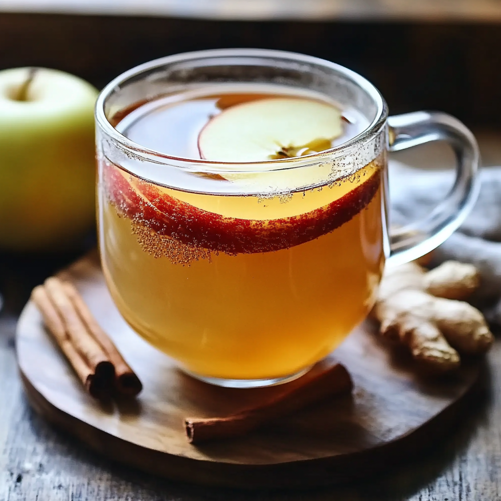 Apple Cinnamon Tea with Ginger