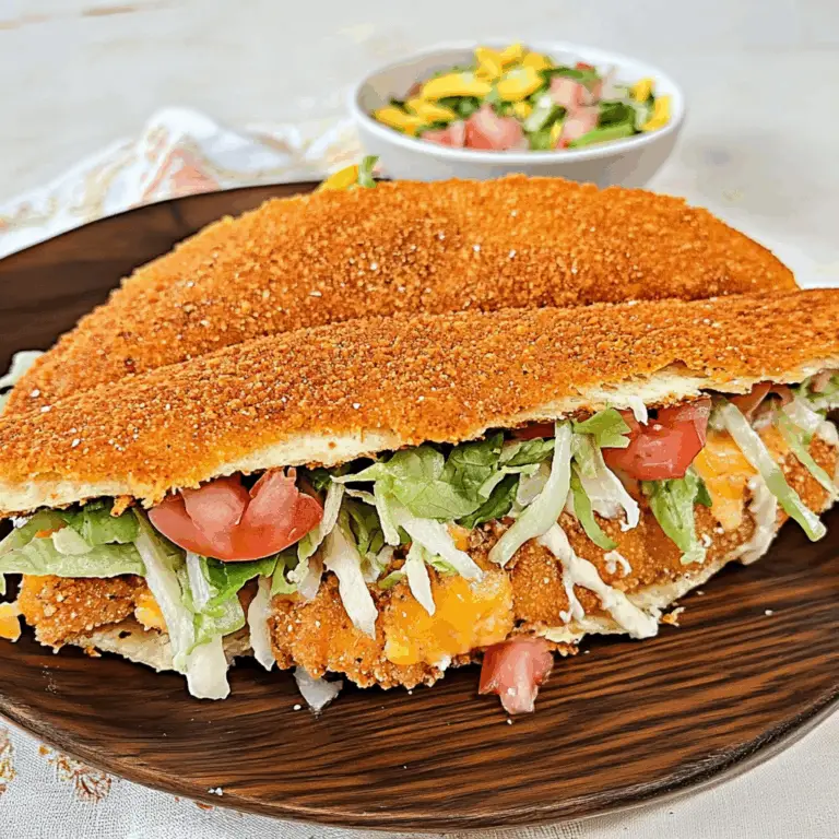 Keto Naked Chicken Chalupa