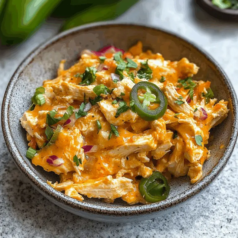 Jalapeño Buffalo Chicken Casserole: Whole30, Keto, Paleo, GF