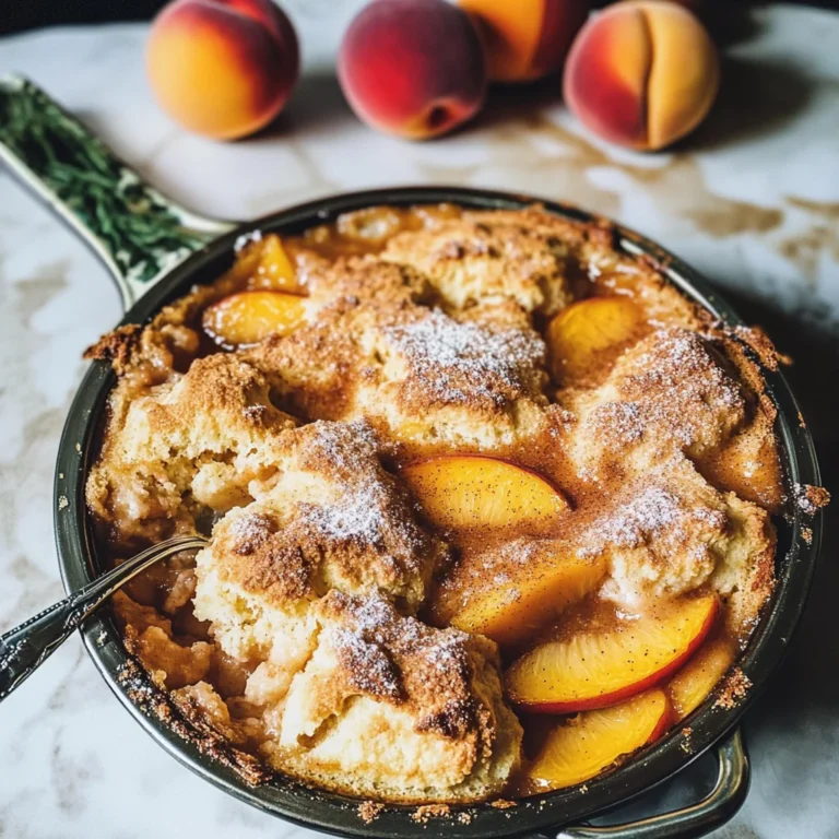Gramma's Peach Cobbler