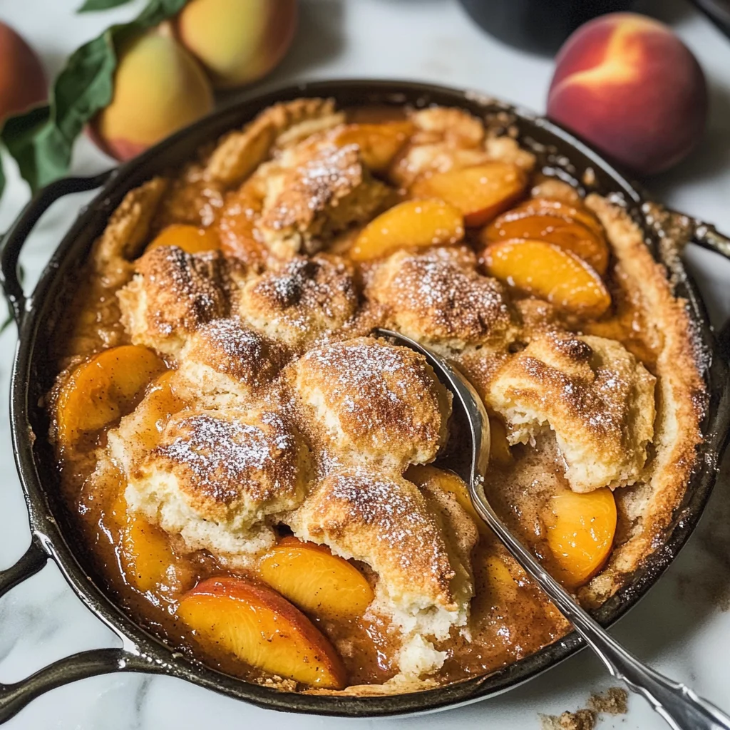 Gramma's Peach Cobbler