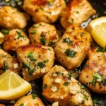Lemon Garlic Chicken Bites