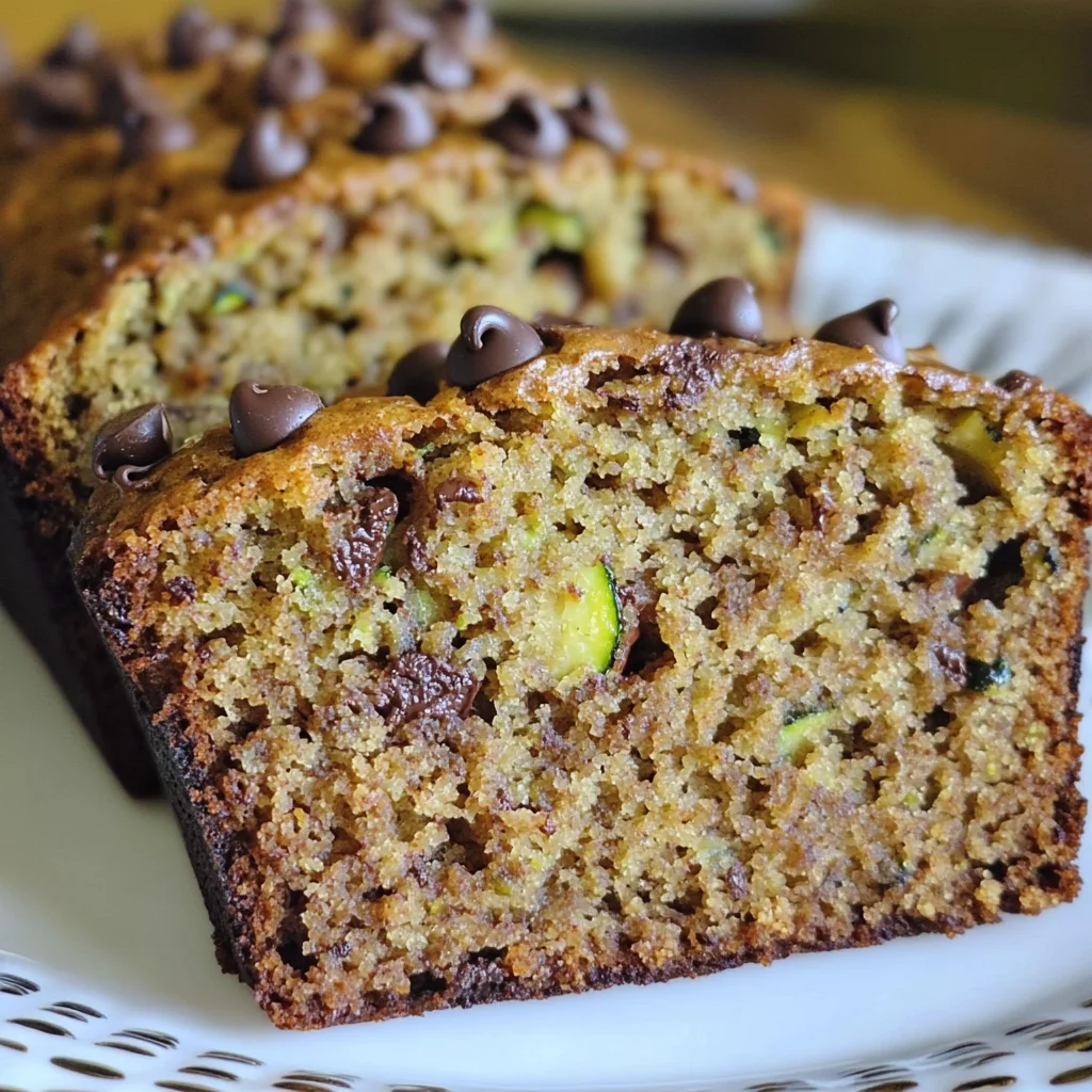 Mom's Perfect Chocolate Chip Zucchini Bread