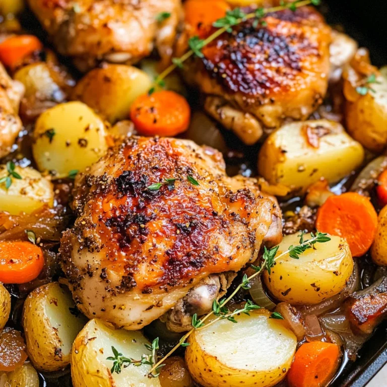 One-Pan Chicken and Potatoes