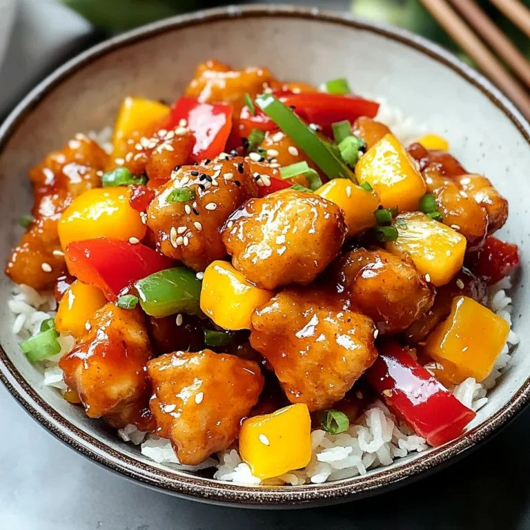 Sweet And Sour Chicken Recipe